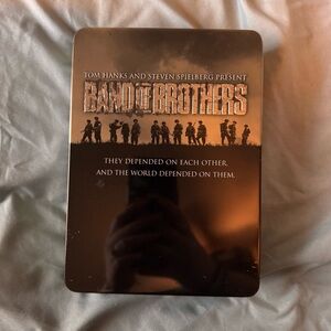 Band Of Brothers HBO Series DVD 6-Disc Steel Set Steven Spielberg Tested